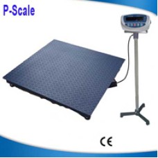 Digital Floor Scale 1000 KG (1Ton)  Platform: 1.0*1.0 Meter PS-P200.1T P-Scale Taiwan Industrial Scale